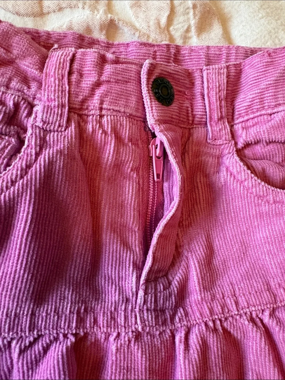 The Children's Place Pink Corduroy Skirt-Style Shorts
